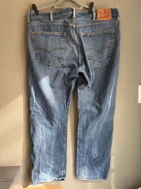 Levi's Classic 501 button down Straight Leg Blue Jeans